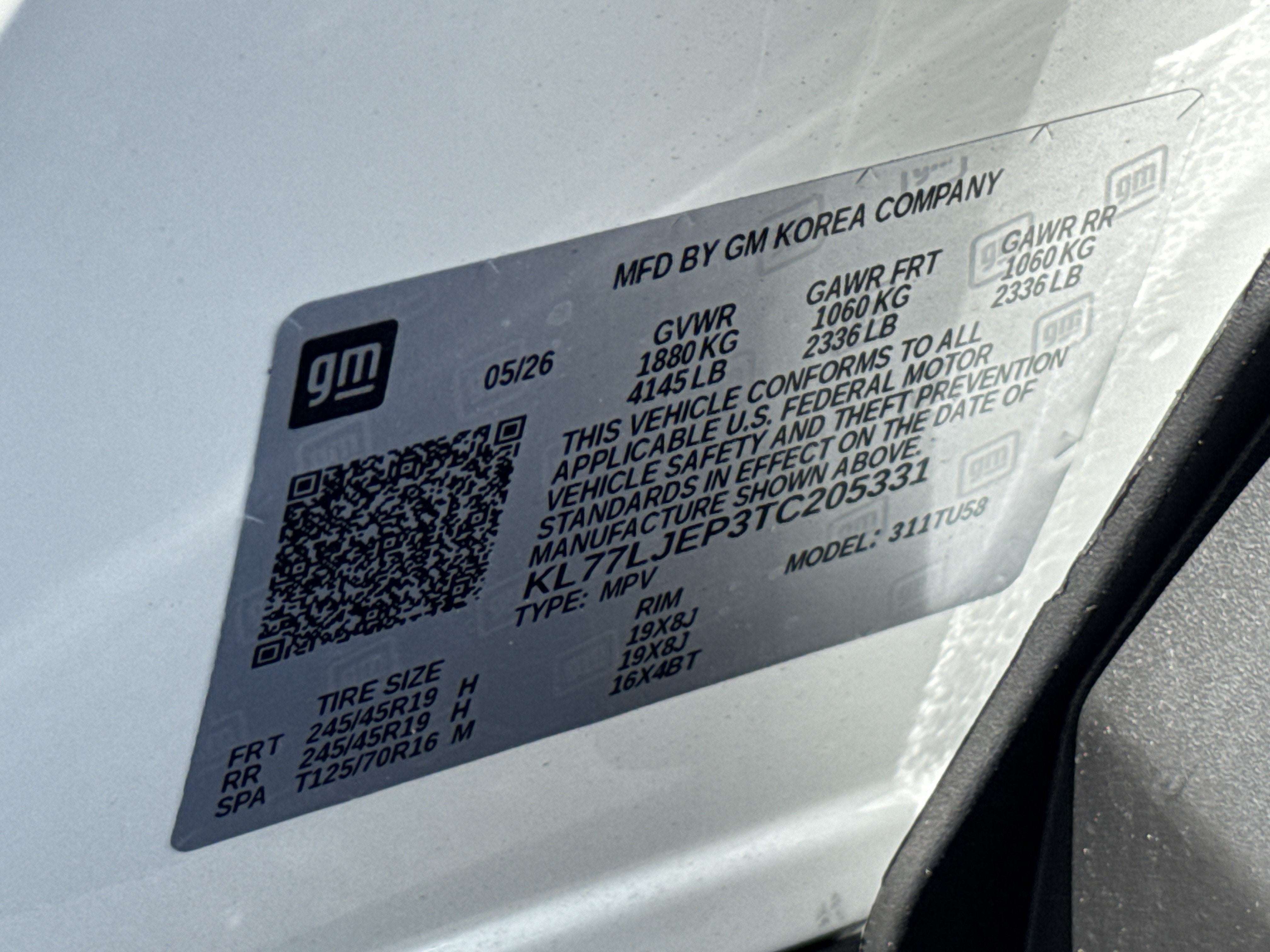 2026 Chevrolet Trax 2RS