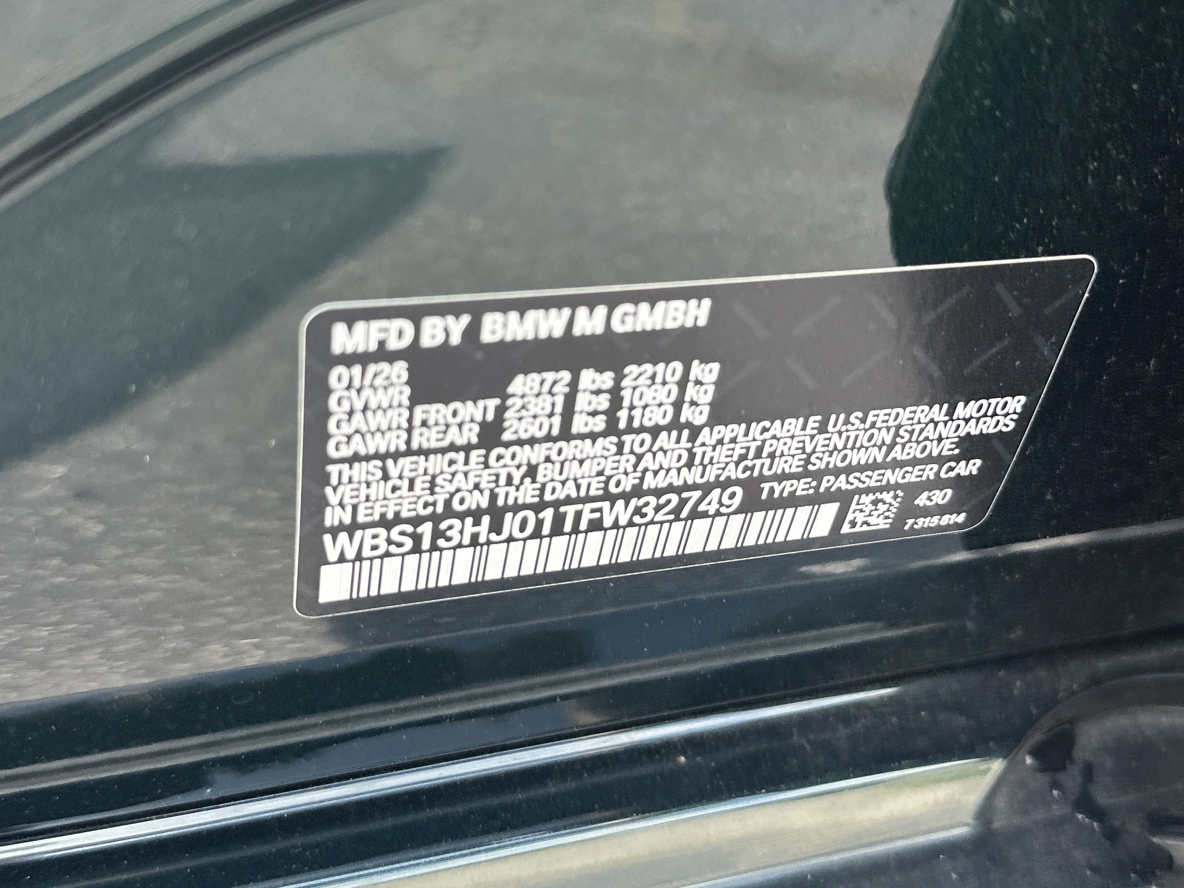 2026 BMW M3 Base