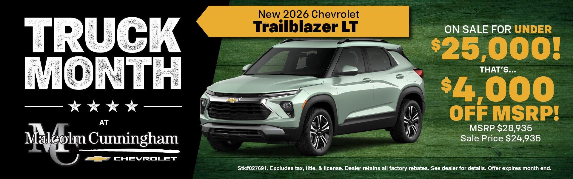 On Sale For Under $25,000! $4,000 OFF MSRP!